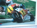 sticker oud FREDDIE SPENCER Honda motorrace 83 Worldchampion, Verzenden, Zo goed als nieuw, Bedrijf of Vereniging