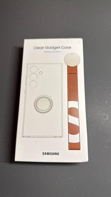 Samsung Galaxy S24 Ultra Clear Gadget Case beschikbaar voor biedingen