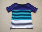 Blauw groen wit shirt, Kleding | Dames, T-shirts, Maat 38/40 (M), Blauw, Ophalen of Verzenden, Zo goed als nieuw