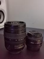 Nikon AF-S 18-70mm & Nikon AF 50mm f/1.8D, Audio, Tv en Foto, Fotografie | Lenzen en Objectieven, Ophalen, Gebruikt, Standaardlens