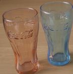 2 gekleurde glazen Coca-Cola uitgave AH Hawaii en Bali, Verzamelen, Glas en Borrelglaasjes, Verzenden, Nieuw, Bierglas