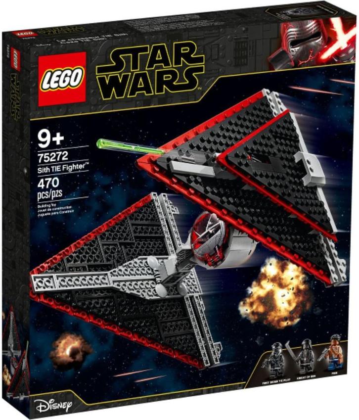 Lego Star Wars 75272  Sith TIE Fighter, Kinderen en Baby's, Speelgoed | Duplo en Lego, Nieuw, Lego, Complete set, Ophalen of Verzenden