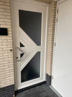 Nette voordeur, Ophalen of Verzenden, 200 tot 215 cm, Glas, Buitendeur