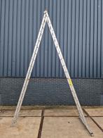aluminium ladder Alga 2 delig L420cm, Doe-het-zelf en Verbouw, Ophalen, Gebruikt, Ladder, Opvouwbaar of Inschuifbaar
