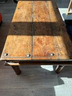Te koop Houten antieke kasteeltafel 60€, Gebruikt, 100 tot 150 cm, 50 tot 100 cm, Minder dan 50 cm