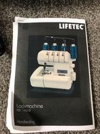 Lockmachine lifetec, Hobby en Vrije tijd, Naaimachines en Toebehoren, Ophalen of Verzenden, Zo goed als nieuw, Lockmachine, Overige merken