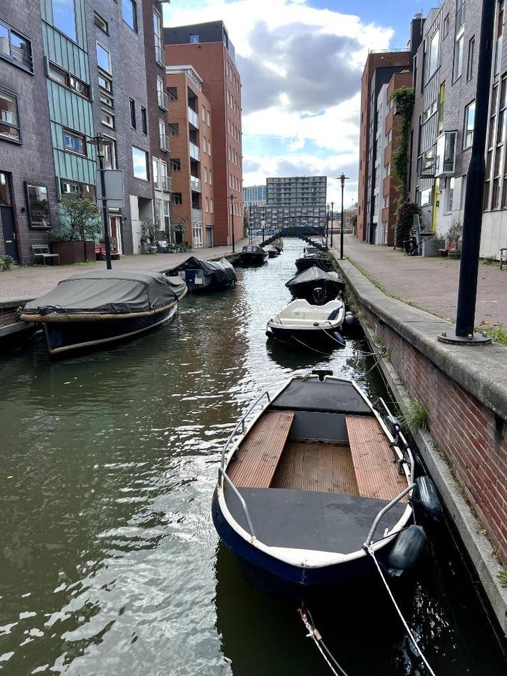 Grachtenboot, vlet, 4m, Watersport en Boten, Zeilen en Zeiltoebehoren, Gebruikt, Minder dan 15 m², 3 tot 6 meter, Ophalen