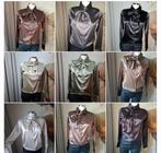 Nieuw! Glanzende blouses met los sjaaltje Est'Seven, EST'SEVEN, Ophalen of Verzenden, Nieuw