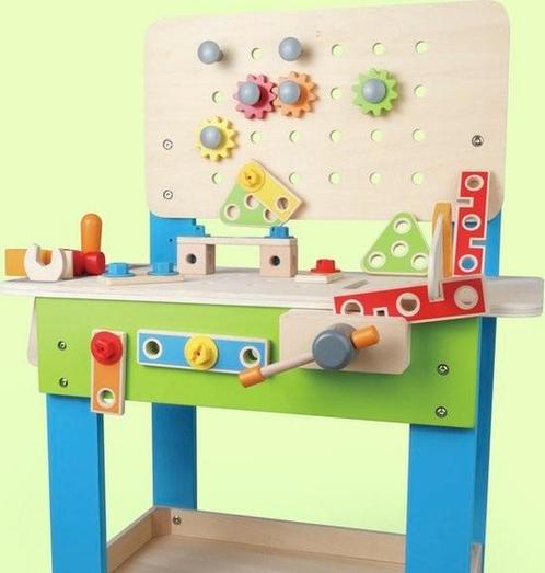 #NIEUW Hape meesterwerkbank ( zie tekst ), Kinderen en Baby's, Speelgoed | Speeltafels, Nieuw, Ophalen of Verzenden
