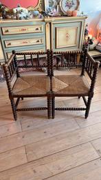 Set klassieke Bobbin hoekstoelen, Antiek en Kunst, Ophalen