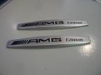 amg edition embleem chroom logo w203 w212 w211 e-klasse w204, Ophalen of Verzenden