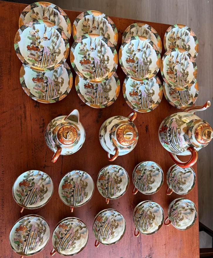 Prachtig Chinees Servies, Huis en Inrichting, Keuken | Servies, Zo goed als nieuw, Compleet servies, Overige stijlen, Porselein