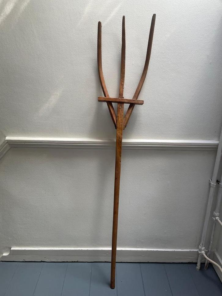 Antieke Australische hark, Tuin en Terras, Hand-tuingereedschap, Gebruikt, Hark, Ophalen