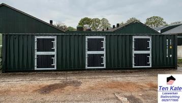 Stalcontainer 40 ft OVERJARIG MODEL beschikbaar voor biedingen