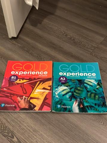 Schoolboeken gold experience B1 en A2 beschikbaar voor biedingen