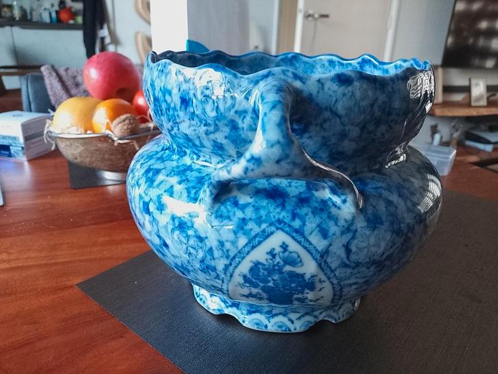 Antieke Chinees Blauwe Bloempot, Antiek en Kunst, Antiek | Keramiek en Aardewerk, Ophalen