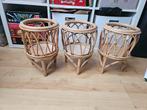 Rotan bloempot, Ophalen of Verzenden, Rond, Minder dan 30 cm