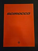Brochure Volkswagen Scirocco 1978 incl GTi, Ophalen of Verzenden, Zo goed als nieuw, Volkswagen