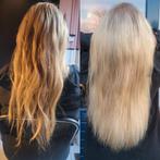 Hairextensions plaatsen &losse verkoop 100% real human hair!, Verven of Highlights, Komt aan huis