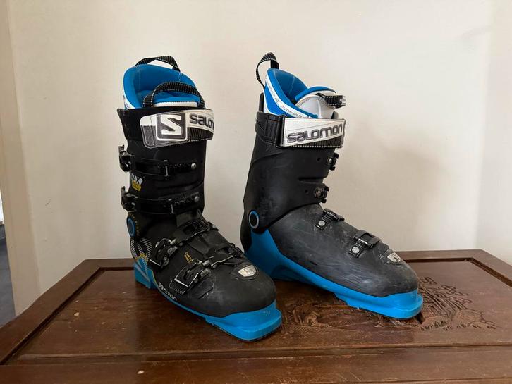 Salomon X Max 120 skischoenen maat 45, Sport en Fitness, Skiën en Langlaufen, Gebruikt, Schoenen, Skiën, Salomon, 160 tot 180 cm