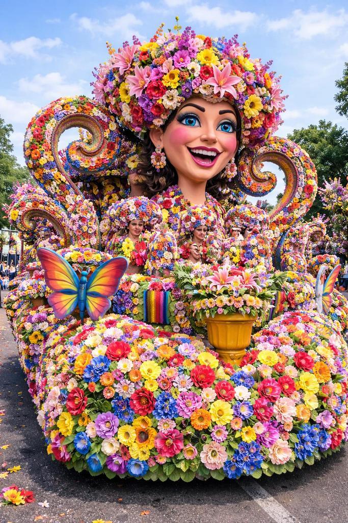 Nieuwe kunstbloemen- carnaval - versiering - decoratie, Hobby en Vrije tijd, Feestartikelen, Nieuw, Carnaval, Ophalen of Verzenden