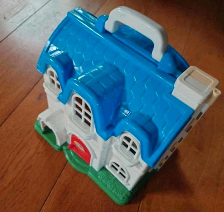 Vintage speelgoed; Redbox Poppenhuis jaren 90, nette staat, Antiek en Kunst, Antiek | Speelgoed, Ophalen of Verzenden