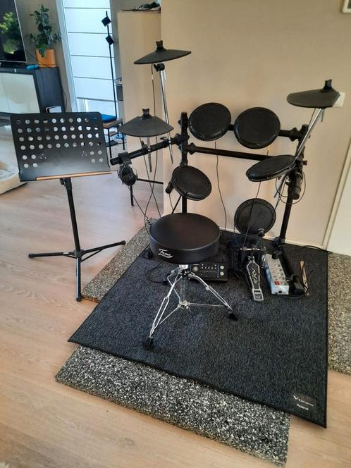 Fame elektrisch drumstel, Muziek en Instrumenten, Drumstellen en Slagwerk, Gebruikt, Overige merken, Ophalen