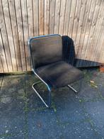 Vintage design fauteuil, Huis en Inrichting, Stoelen, Ophalen, Zwart, Metaal, Eén