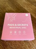 Menstruatiedisc - Pads & Secrets, Pads & Secrets, Ophalen of Verzenden, Nieuw