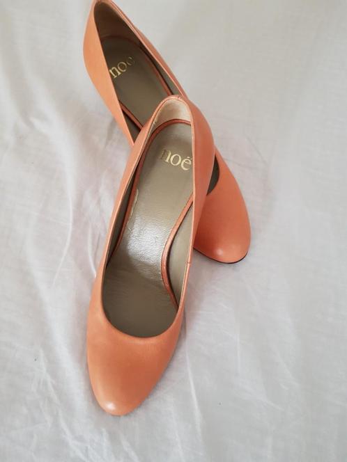 Noë zalmrose/oranje pumps maat 38, Kleding | Dames, Schoenen, Zo goed als nieuw, Roze, Ophalen of Verzenden