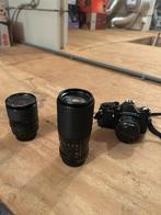 Pentax MV1 + extra lenzen, Audio, Tv en Foto, Fotocamera's Analoog, Ophalen, Gebruikt, Spiegelreflex, Pentax