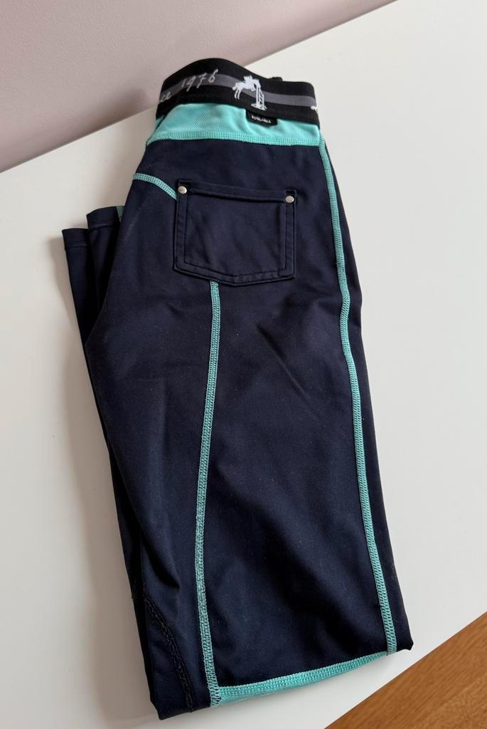 Decathlon Paardrijbroek 143-152, Donkerblauw, Dieren en Toebehoren, Paardrijkleding, Overige typen, Dressuur, Ophalen of Verzenden
