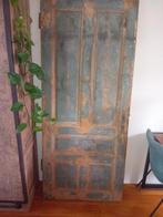 Oude Brocante Deur - Eind 19e Eeuw, Doe-het-zelf en Verbouw, Deuren en Horren, Ophalen, Gebruikt, 80 tot 100 cm, Binnendeur