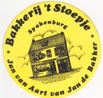 Sticker brood Bakkerij 't Stoepje Spakenburg, Verzenden, Zo goed als nieuw, Winkel of Supermarkt