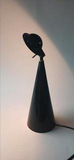 Vintage zwarte tafellamp space age ., Ophalen of Verzenden, Zo goed als nieuw, Minder dan 50 cm