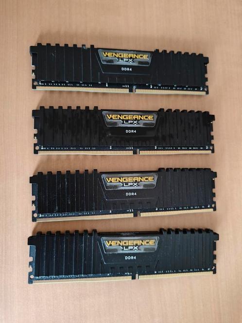 💻 Corsair Vengeance LPX DDR4 – 32GB (4x8GB) 2666MHz | Betro, Computers en Software, RAM geheugen, Zo goed als nieuw, Desktop