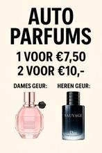 Auto Parfums - Flowerbomb & Sauvage, Ophalen of Verzenden