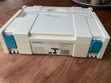 Festo schroefboormachine met lader in Systainer + Wera bits beschikbaar voor biedingen
