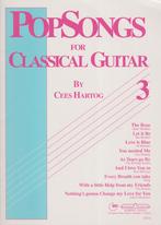 Cees Hartog - PopSongs FOR CLASSICAL GUITAR  - 3 -, Ophalen of Verzenden, Gebruikt, Artiest of Componist, Populair