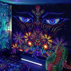 Psychedelisch Wandkleed 1 / 3D Wand Kleed Trip Lichtgevend, Verzenden, Nieuw, Rechthoekig