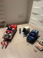 Mooie set Playmobil Politie, Brandweer en Ziekenauto, Kinderen en Baby's, Speelgoed | Playmobil, Ophalen, Gebruikt, Los playmobil