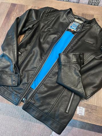 VINGINO leren jas met overhemd 170 -176 beschikbaar voor biedingen
