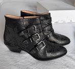 *origineel* Chloe Susanna boots zwart/gun metaal - maat 40,5, Kleding | Dames, Schoenen, Ophalen of Verzenden, Zo goed als nieuw