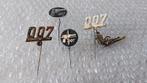 4 verschillende speldjes 007 James bond, Verzamelen, Speldjes, Pins en Buttons, Ophalen of Verzenden, Zo goed als nieuw, Overige onderwerpen