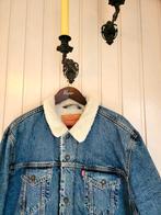 Fantastische, originele Levi's Teddy (Sherpa) jeans jas XXL, Levi's, Blauw, Overige maten, Ophalen of Verzenden