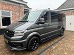 Volkswagen Crafter 2.0 TDI 140pk DSG Dubbel Cabine 7p 2023, Auto's, Bestelauto's, Stof, 4 cilinders, Volkswagen, 7 stoelen