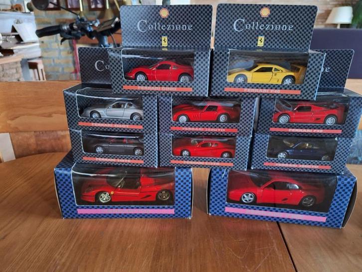 model auto's Shell, Hobby en Vrije tijd, Modelauto's | 1:18, Zo goed als nieuw, Bburago, Ophalen of Verzenden