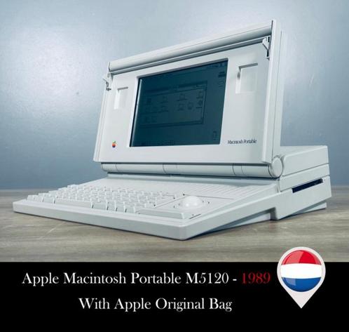 Apple Macintosh Portable M5120 - (1989) Perfect Condition, Computers en Software, Vintage Computers, Ophalen of Verzenden