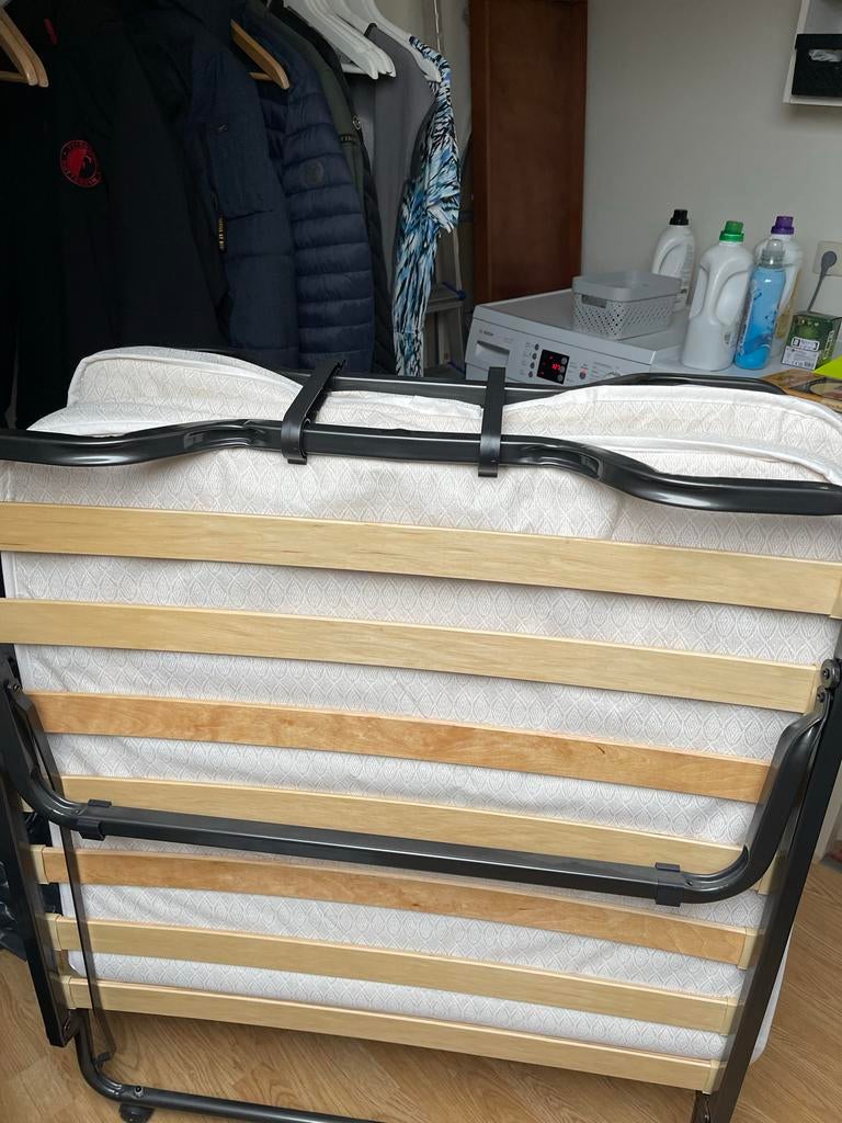 Opklapbed 1 persoons - Standaard maat, Huis en Inrichting, Slaapkamer | Bedden, Ophalen, Gebruikt, 90 cm, Eenpersoons