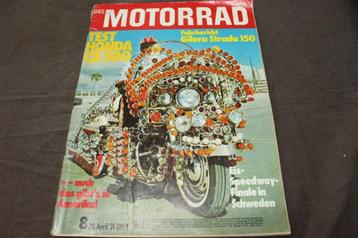das Motorrad 20 april 1974 Honda CB500 four Gilera 150 beschikbaar voor biedingen
